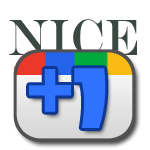 Nice Google +1 Logo