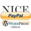Nice PayPal Button for WordPress